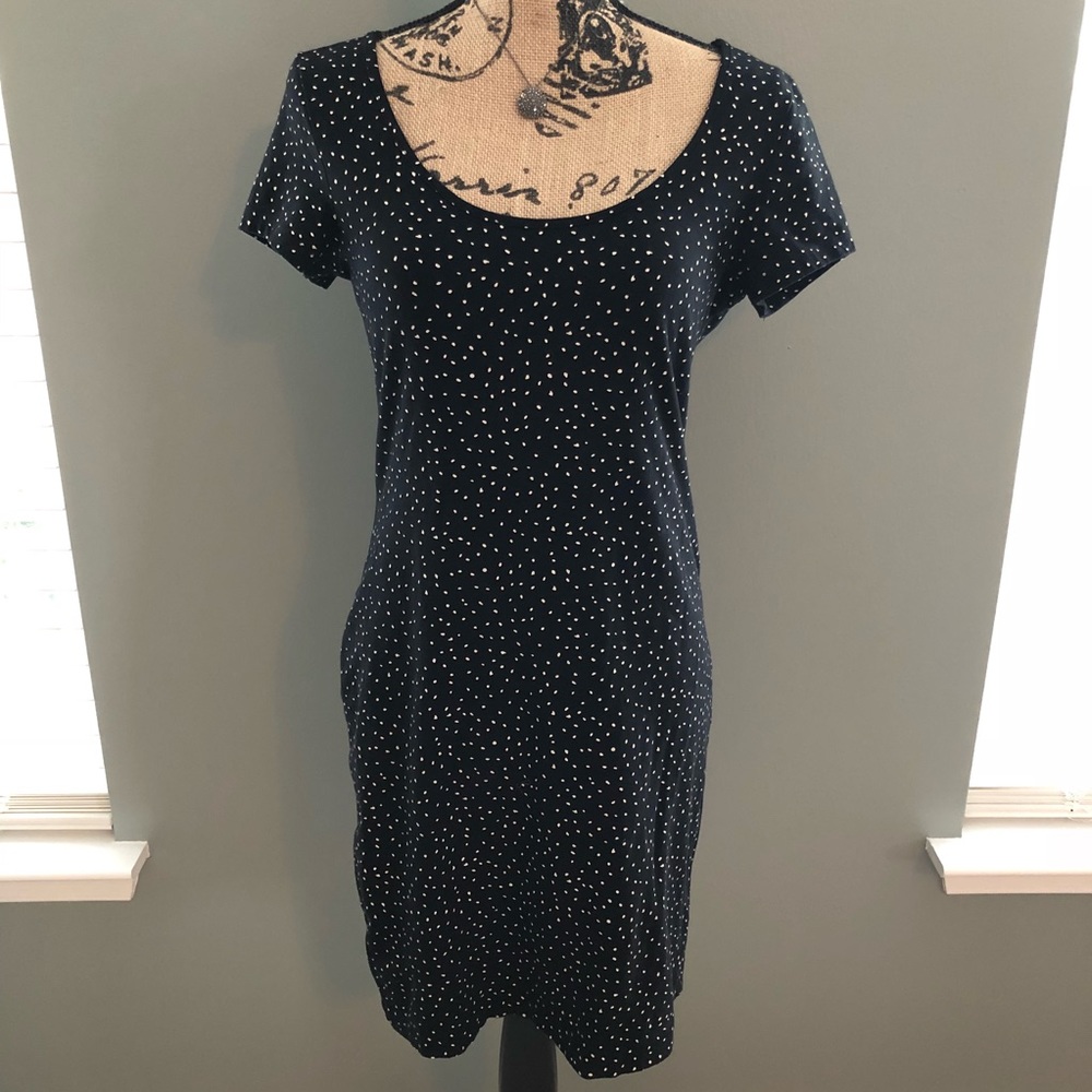 H&M Polka Dot Basic Tee Dress